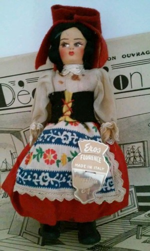 Poupee folklorique italienne - folklorique,