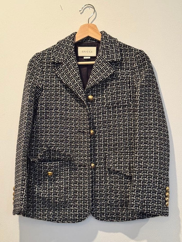 Veste sur mesure - motif, gucci