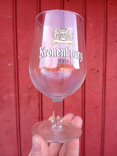 Verre bière kronembourg - verre, à