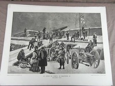 affiche ECOLE SCOLAIRE 1955/60 signée ALFRED CARLIER HISTOIRE CIVILISATION 6/22