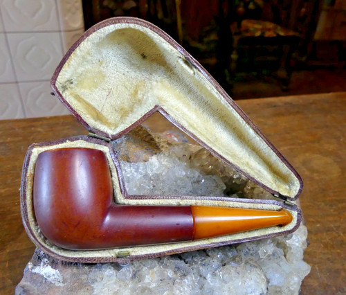 Vers 1880 pipe bouffarde - ,