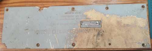 Sncf plaque signalétique - -,