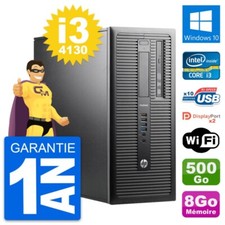 PC Tour HP ProDesk 600 G1 Intel i3-4130 RAM 8Go Disque Dur 500Go Windows 10 Wifi