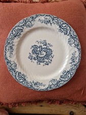 Assiette Plate rocaille Gien