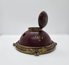 Ancien encrier de bureau