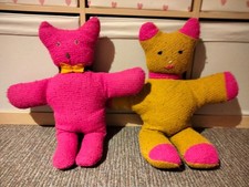 ours peluche deco vintage