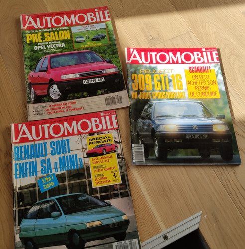 Lot automobile magazine - l'automobile,