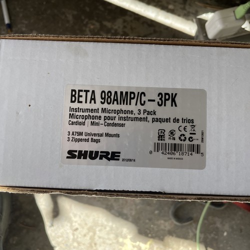 Shure beta 98amp - beta, microphone