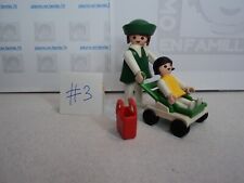 PLAYMOBIL vintage city life town maman enfant poussette set 3597 de 1981 #3