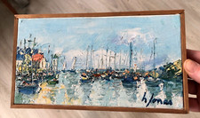 Tableau HST Marine signée