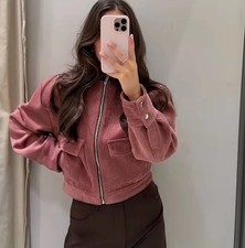 Zara 2026 Velours Veste Avec