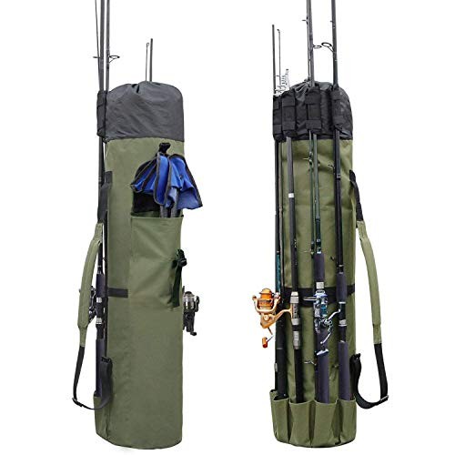 Powcan sac canne pêche - canne, à