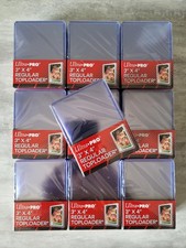 Lot de 10 Pack of 25 Toploader
