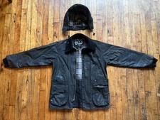 BLACK Barbour Bedale Jacket