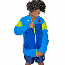 Veste D'Entraînement Puma Vintage Arsenal Club Walk Out Football Bleu Jaune