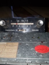 Rare 2 autoradio de Voiture ancienne de collection BLAUPUNKT  PHILIPS