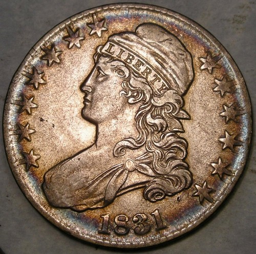1831 capped bust lettered - 1831,