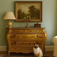 Commode Ancienne Style Baroque