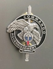 Insigne Brevet Commando Aguerrissement Infanterie 1°RPIMa Forces Spéciales 