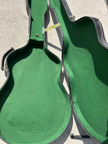 Vintage hofner guitar case - case,