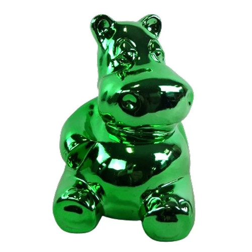 Statue hippopotame assis - , en