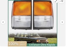 Feux clignotants PRC8949 PRC8950 Pour Land Rover Range Rover Classic 1987-1995