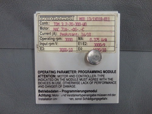 Mod131x018011 indramat - ,