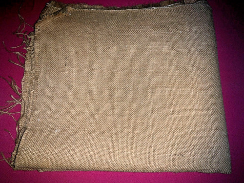 Tissu vintage véritable toile