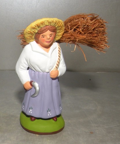 New woman with hay 7 - woman, cm