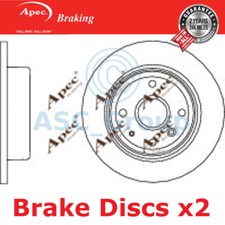 2x Apec BRAKING 276mm Uni OE