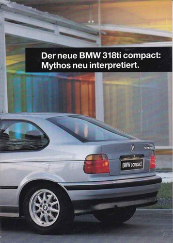 Catalogue brochure bmw 318 - brochure,