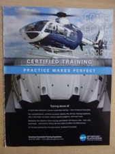 12/2009 PUB AMERICAN EUROCOPTER EC135 EC 145 HELICOPTER HUBSCHRAUBER ORIGINAL AD