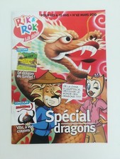 MAGAZINE - LE MAG RIK&ROK - pour les 6-10 ans - N°62 mars 2010 - SPECIAL DRAGONS