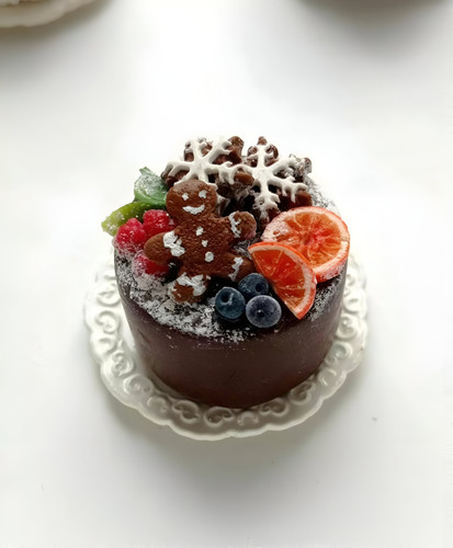 Gâteau noël maison de - maison,