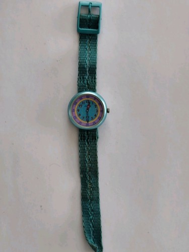 Montre vintage verte 1999 flik - montre,