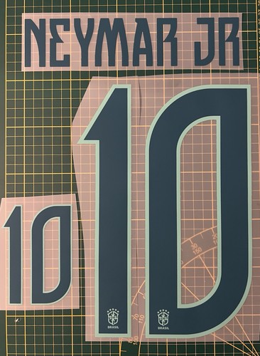 Flocage neymar 10 - flocage, bresil
