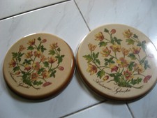 lot de 2  Protège / Cache plaque de cuisson électrique  en émail vintage