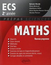 Maths ECS 2e Année Programme