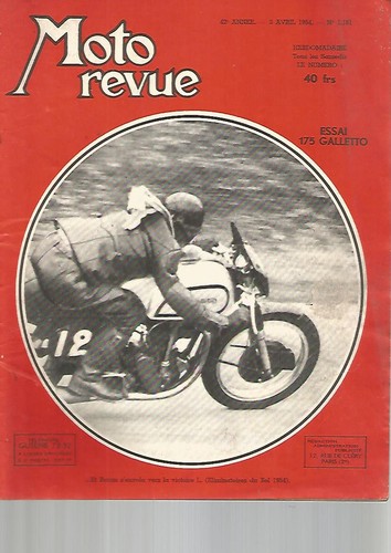 Moto revue 181 - moto, programme