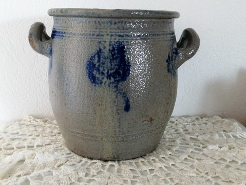 Ancien saloir grès - ancien,