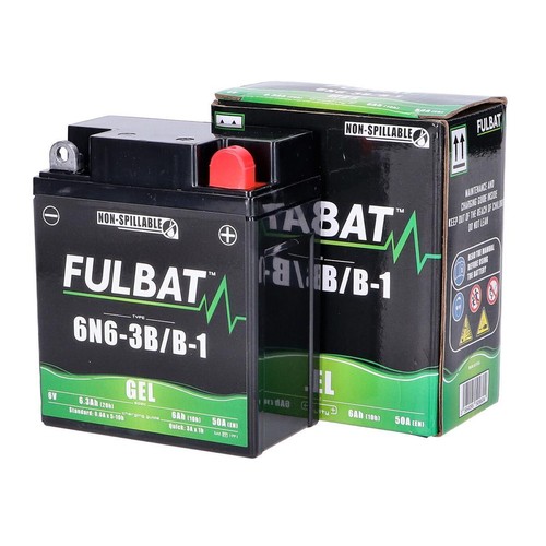 Batterie gel 6n6 v - batterie,