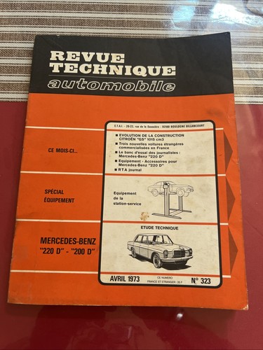 Revue technique mercedes 220 - revue,
