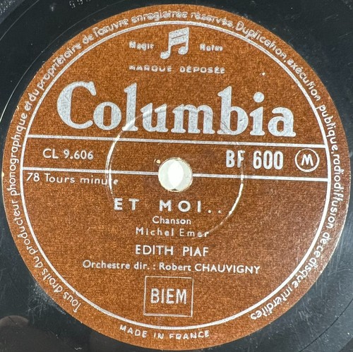 Edith piaf moi soeur - edith, et