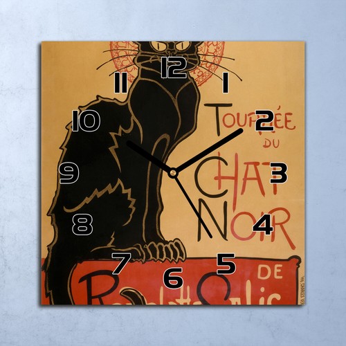 Horloge murale design verre - horloge,