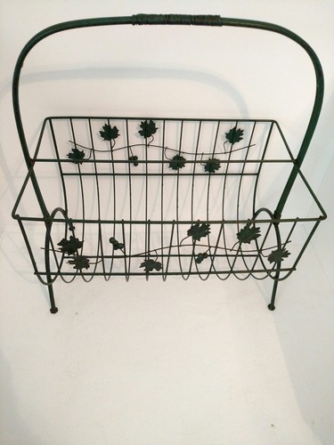 Vintage green grapevine metal - grapevine,
