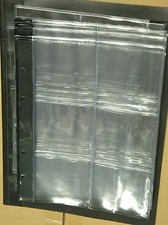 10 FEUILLES 6 CASES POUR INSERT NOIR EN PLASTIQUE SAFE - SAFE référence 7859