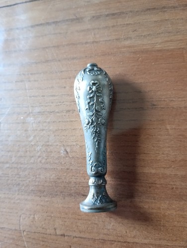 Ancien sceau argent massif - sceau,