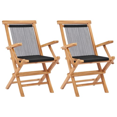 Bois teck solide chaises - bois,