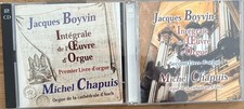 MICHEL CHAPUIS / JACQUES BOYVIN integrale de l'oeuvre d'orgue / PLENUM VOX