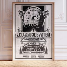 LCD Soundsystem Concert Poster
